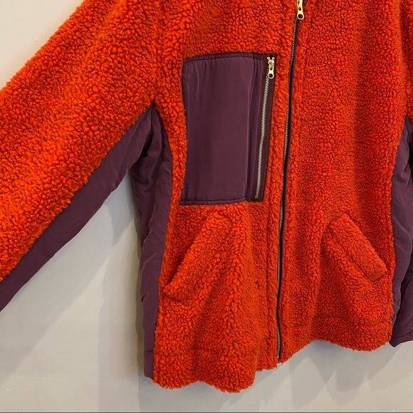 FREE PEOPLE Rivington Sherpa Jacket Coat - Picture 9 of 13